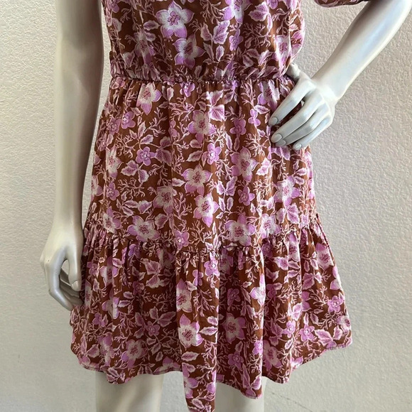 Jason Wu One Shoulder A-Line Floral Mini Dress - Picture 4 of 7